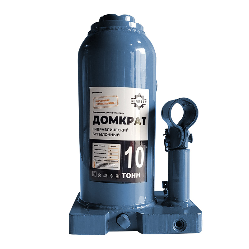 domkrat-butylochnyj-gearsen-10-2 Домкрат гидравлический GEARSEN 10,0 т, (GHJ 100) - 2